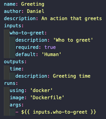 Docker actions 2